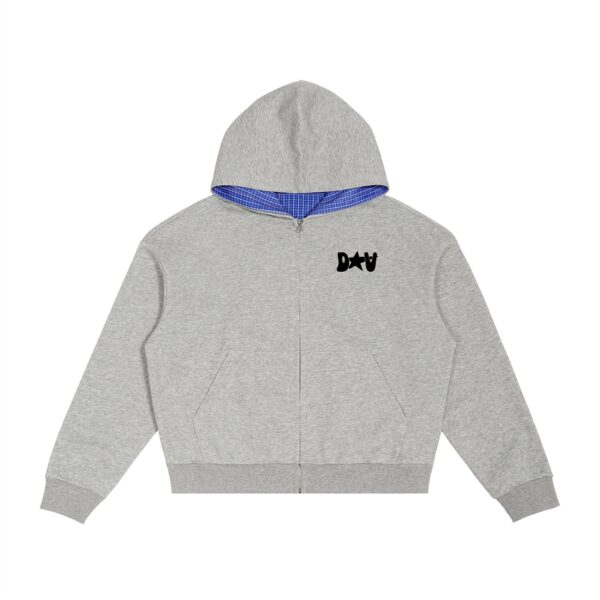 DXV Contrast Zip Hoodie