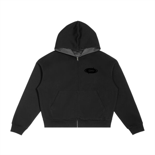 DXV Contrast Zip Hoodie