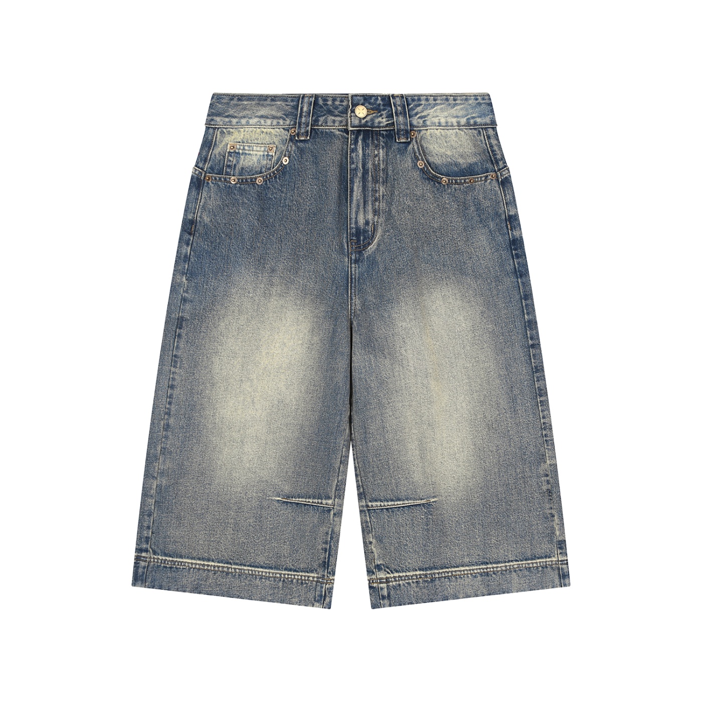 DXV Vintage Wash Baggy Denim Jorts