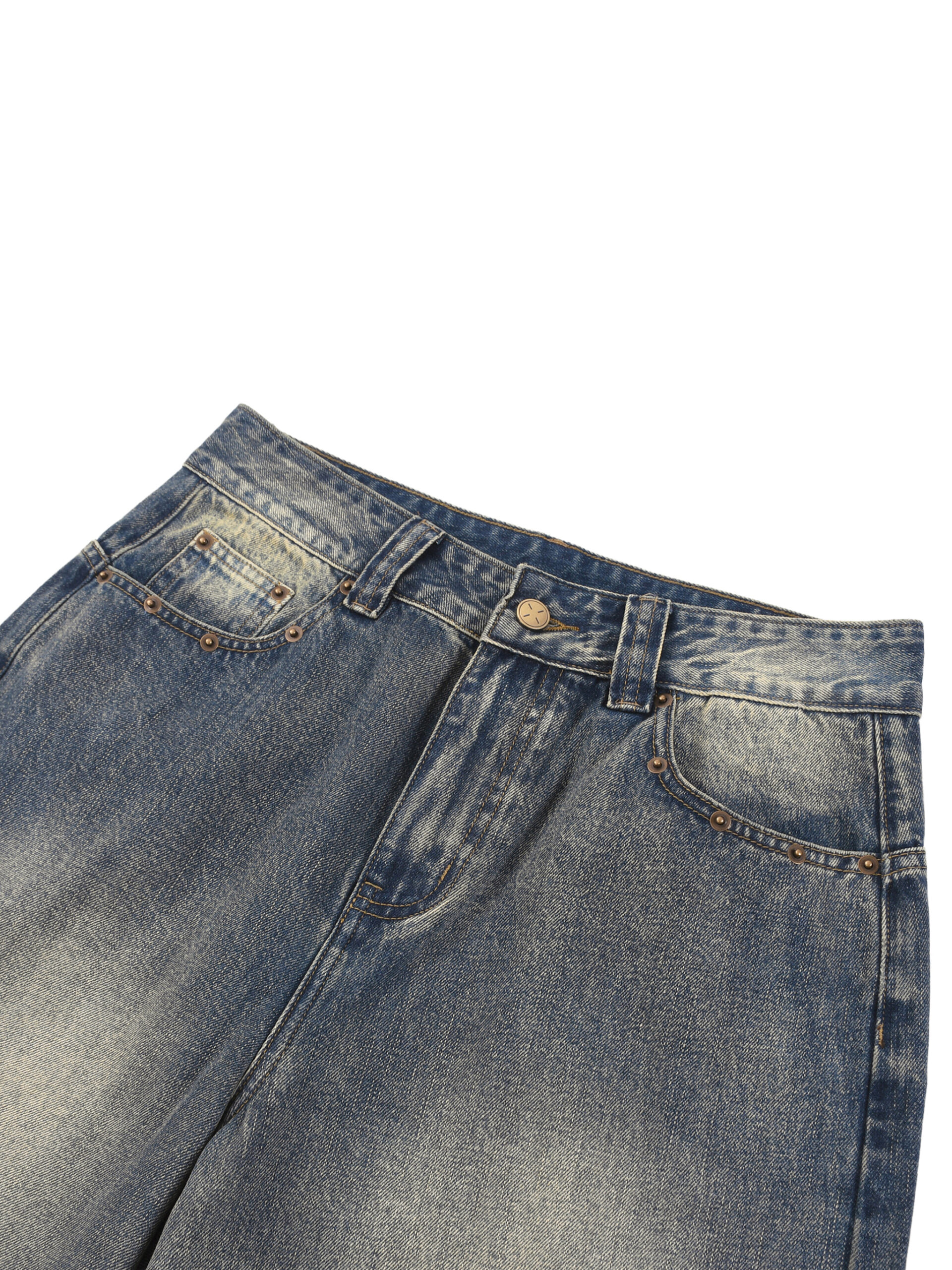 DXV Vintage Wash Baggy Denim Jorts - Image 3